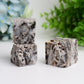 1.5" Druzy Zinc Cube Crystal Carving Bulk Wholesale