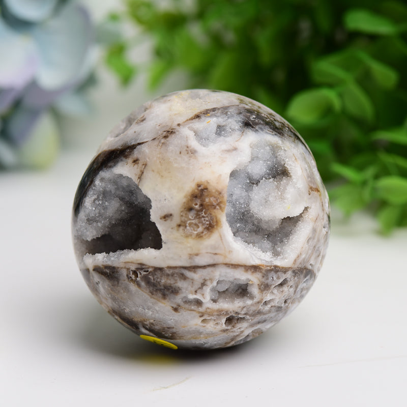 2.0"-3.0" Druzy Zinc Crystal Sphere Bulk Wholesale