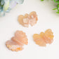 1.9" Flower Agate Butterfly Crystal Carving Bulk Wholesale