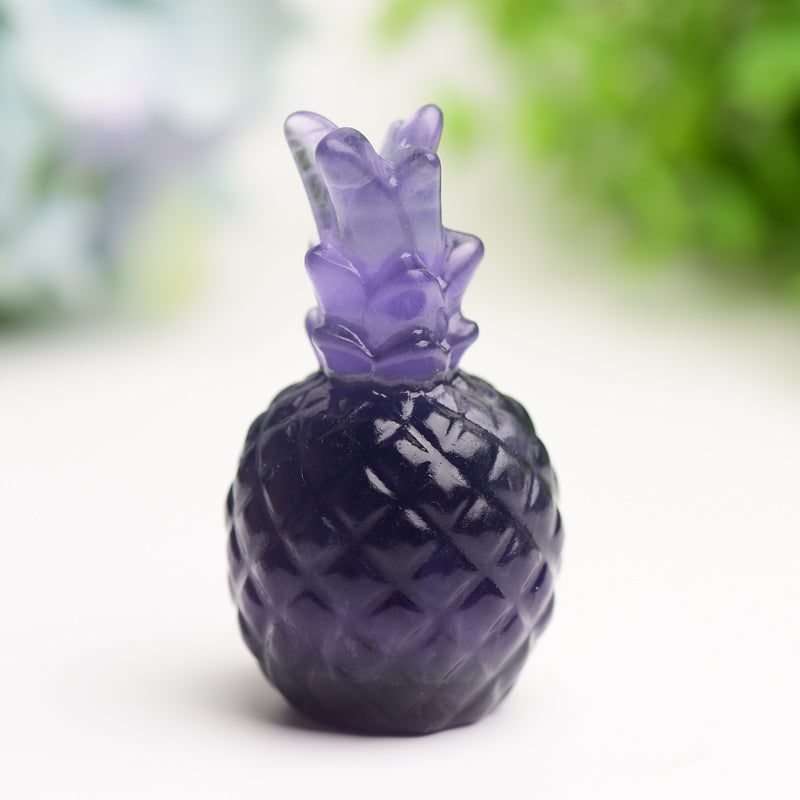 2.5" Pinapple Crystal Carving Bulk Wholesale
