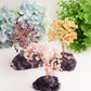 Crystal Tree with Dream Amethyst Base Free Form Bulk Wholesale