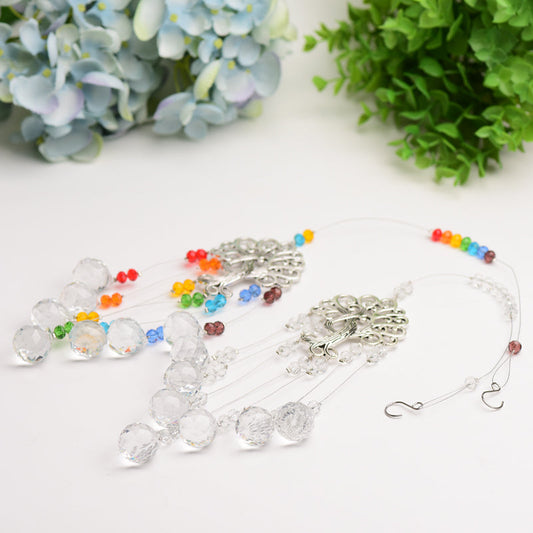Suncatcher with Life Tree Decor Crystal Haning Ornament Bulk Wholesale