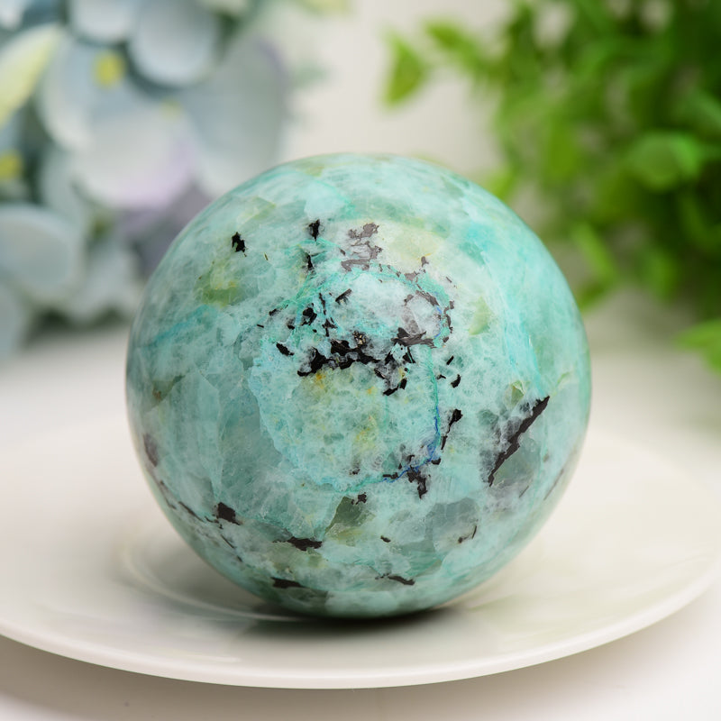 2.5"-3.0" Phoenix with Lapis Crystal Sphere Bulk Wholesale