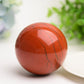 2.5"-3.0" Red Jasper Crystal Sphere Bulk Wholesale