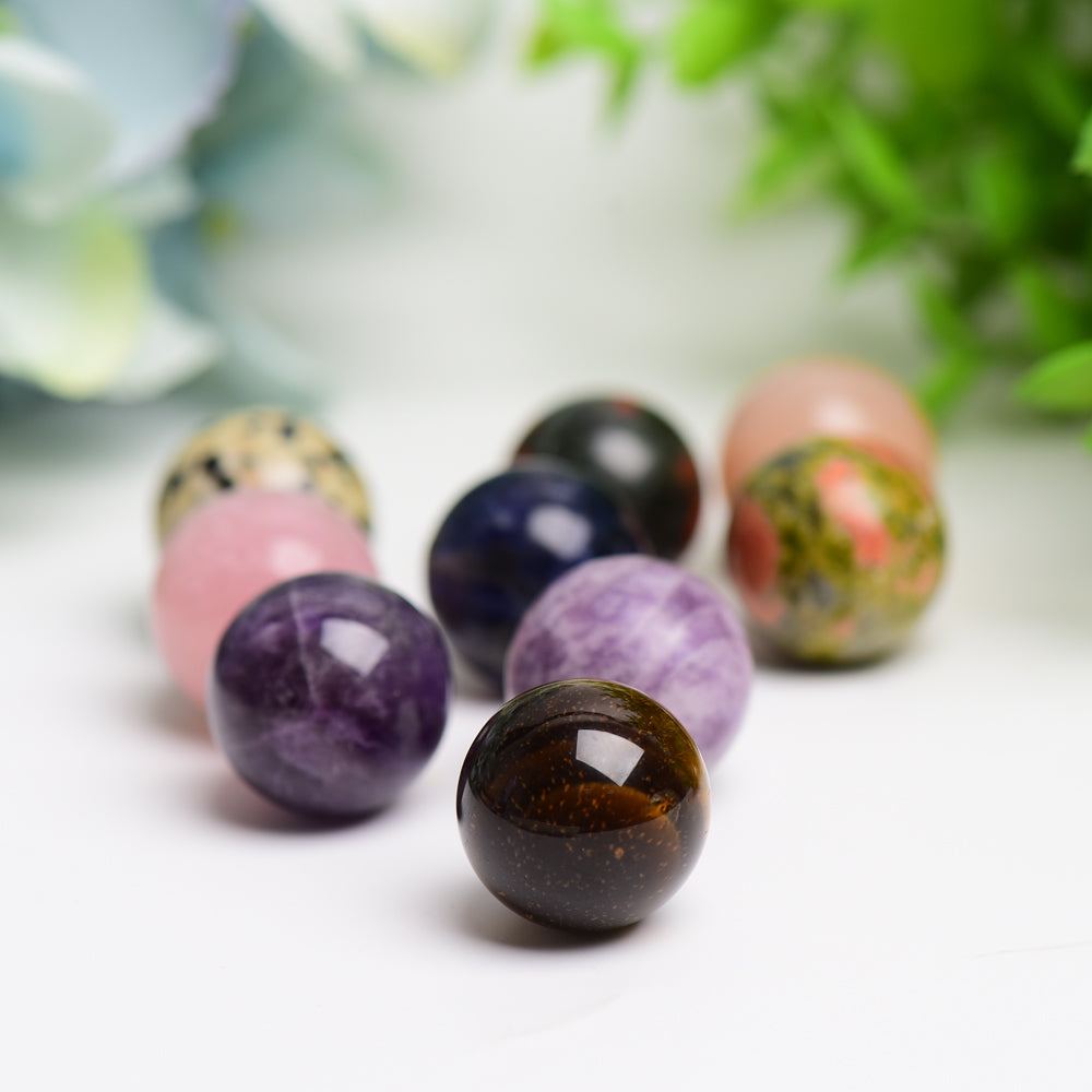 20mm Mixed Crystal Sphere Bulk Wholesale