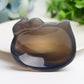 2.5" Agate Hello Kitty Bowl Crystal Carving Bulk Wholesale