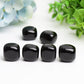 Black Obsidian Crystal Tumbles Bulk Whoelsale