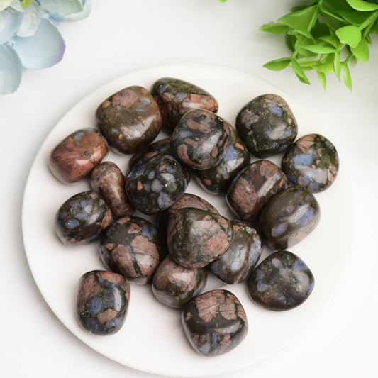 Blue Que Sera Crystal Tumbles Bulk Wholesale