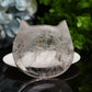 2.0"-3.5" Clear Quartz Cat Head Bowl Crystal Carving Bulk Wholesale