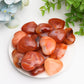 1.2"-1.5" Carnelian Heart Crytsal Carving Palm Stone Bag Bulk Wholesale