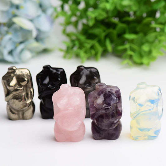 2.2" Crystal Model Carving Crystal Healing