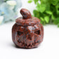 2.8" Re Que Sera Pumpkin Crystal Carving for Halloween Bulk Wholesale