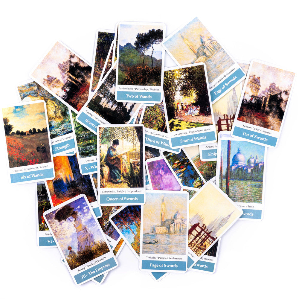 Claud Monet Impressionism Art Tarot Card Bulk Wholesale