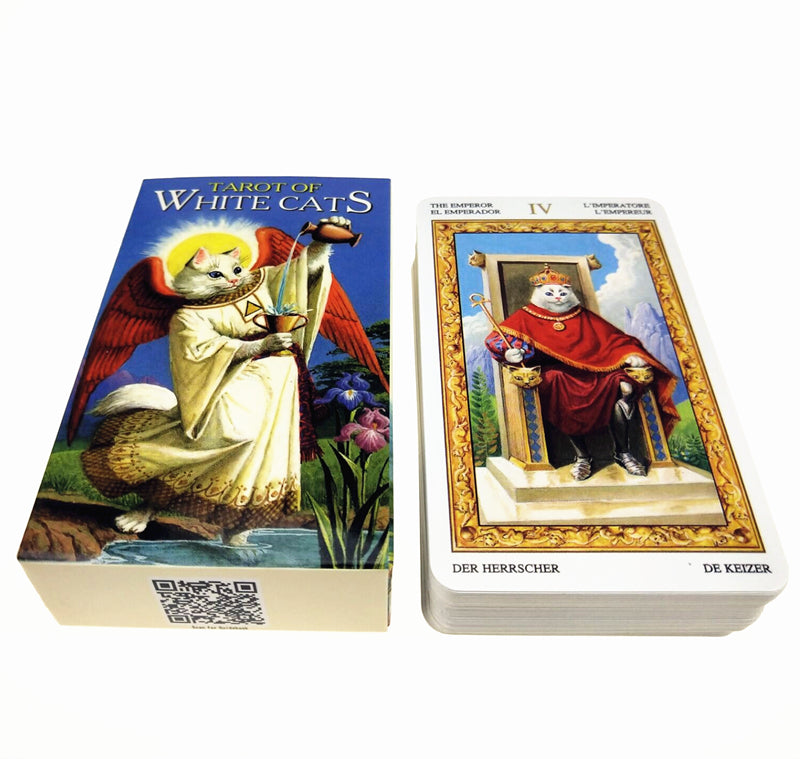 White Cat Tarot Cards Bulk Wholesale