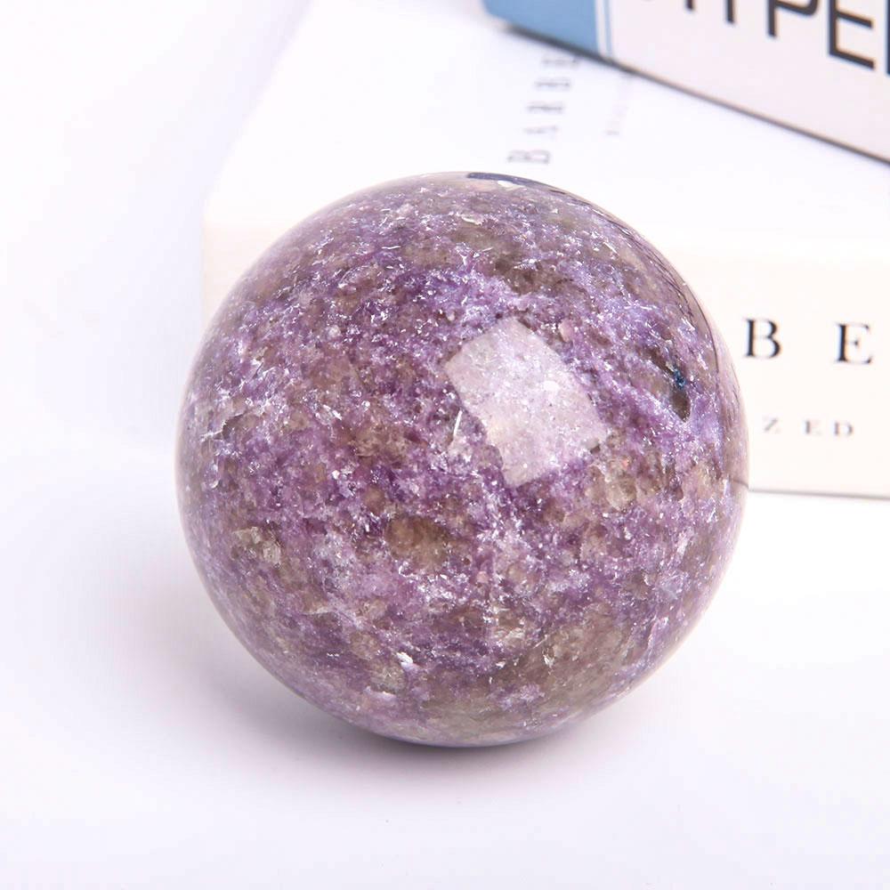 2.85” Lepidolite Sphere Crystal wholesale suppliers