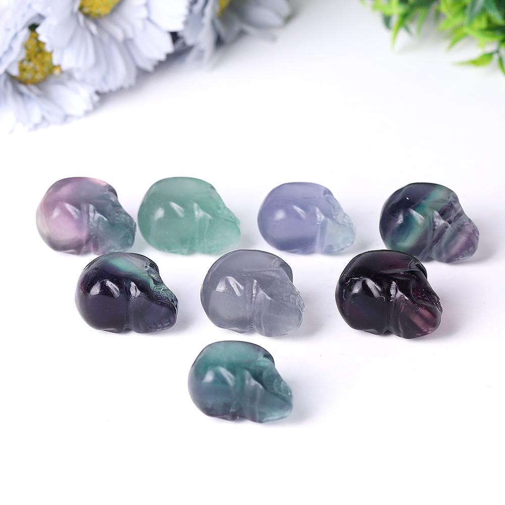 Mini Fluorite Crystal Skull Carvings Crystal wholesale suppliers