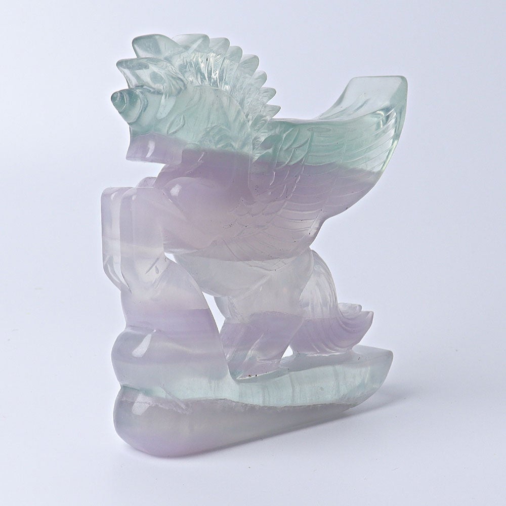 4.5" Fluorite Unicorn Crystal Carvings Crystal wholesale suppliers