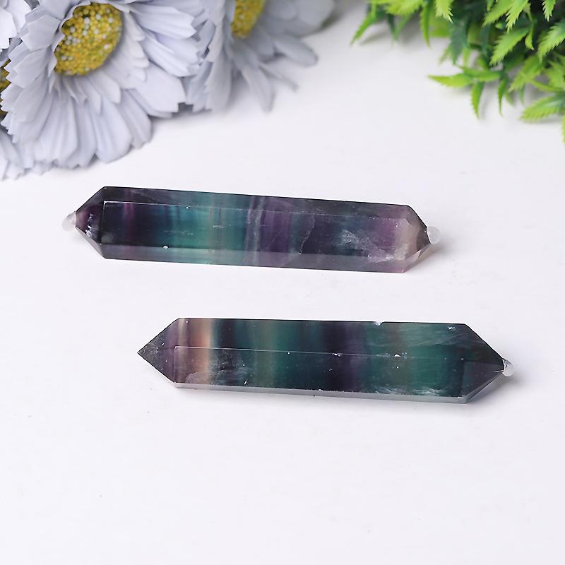 Rainbow Fluorite Double Terminated Points fo Healing Crystal wholesale suppliers