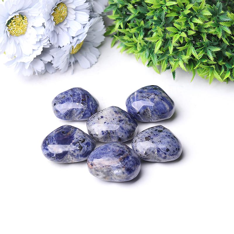 2" Sodalite Heart Crystal Carvings Crystal wholesale suppliers