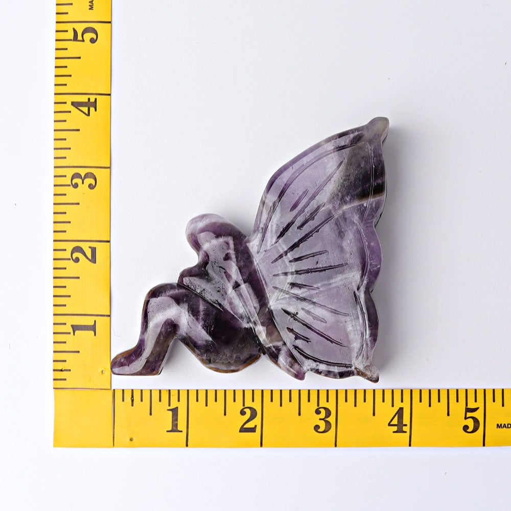 3.5" Dream Amethyst Fairy Crystal Carvings Crystal wholesale suppliers