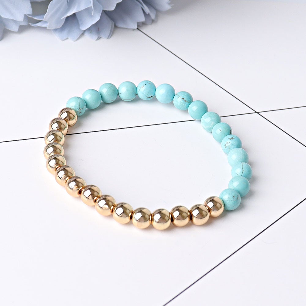 6mm Turquoise Crystal Bracelet Crystal wholesale suppliers