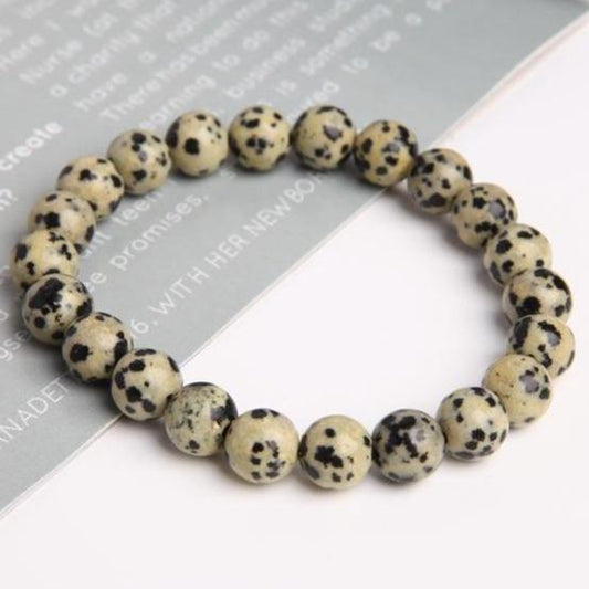 8mm Dalmatian Crystal Bracelet Crystal wholesale suppliers