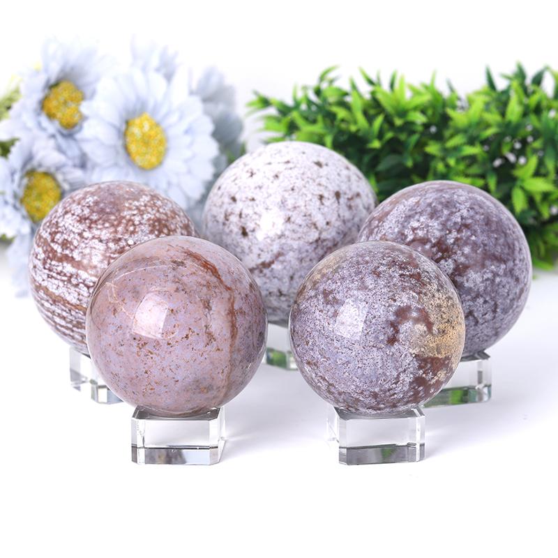 1.2"-4.0" Ocean Jasper Sphere Crystal wholesale suppliers