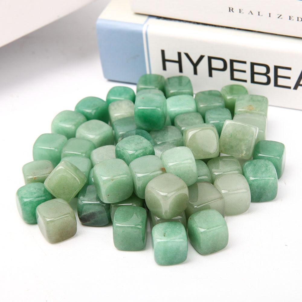 0.1kg Green Aventurine Cubes Crystal wholesale suppliers