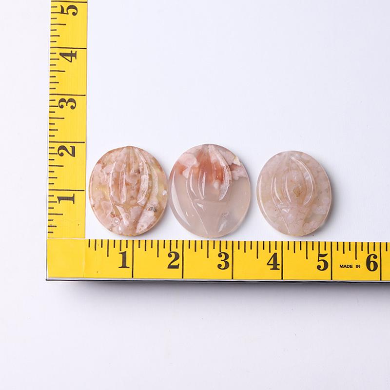 1.5" Flower Agate Crystal Carvings Crystal wholesale suppliers