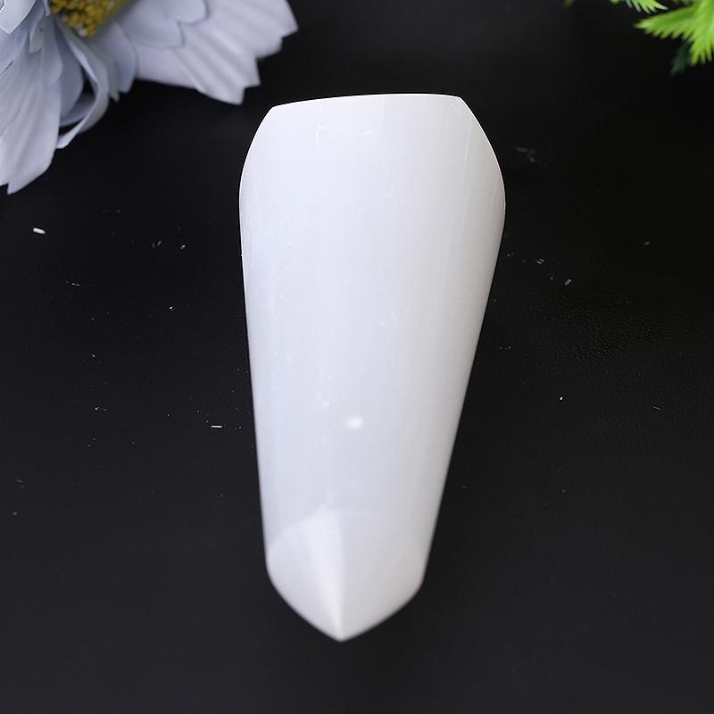 4" Selenite Double Terminated Point