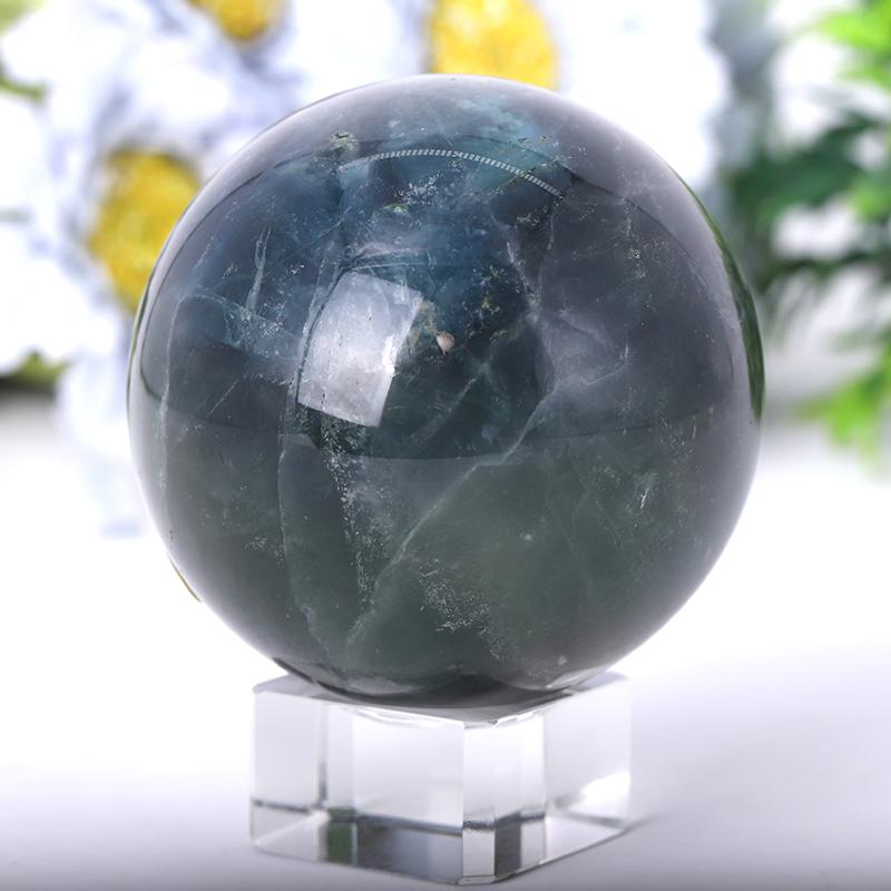 2.0"-4.0" Fluorite Sphere Crystal wholesale suppliers