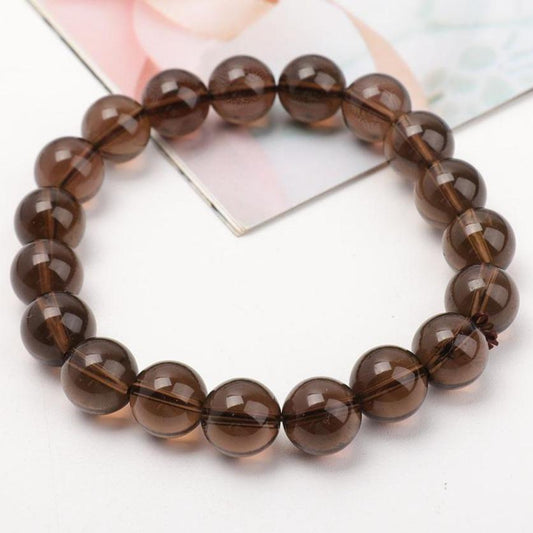 10.5mm Smoky Quartz Bracelet Crystal wholesale suppliers