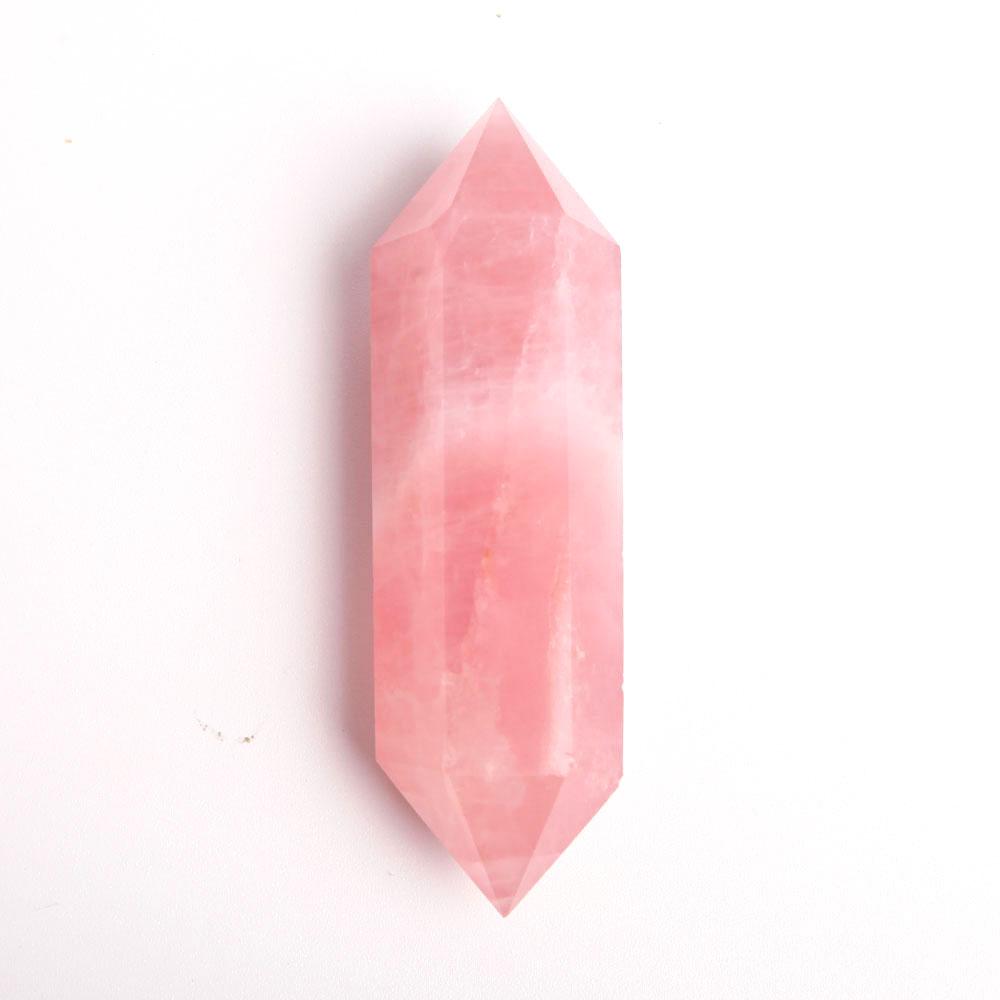 Set of 3 Rose Quartz Double Terminated Crystal Point Crystal wholesale suppliers