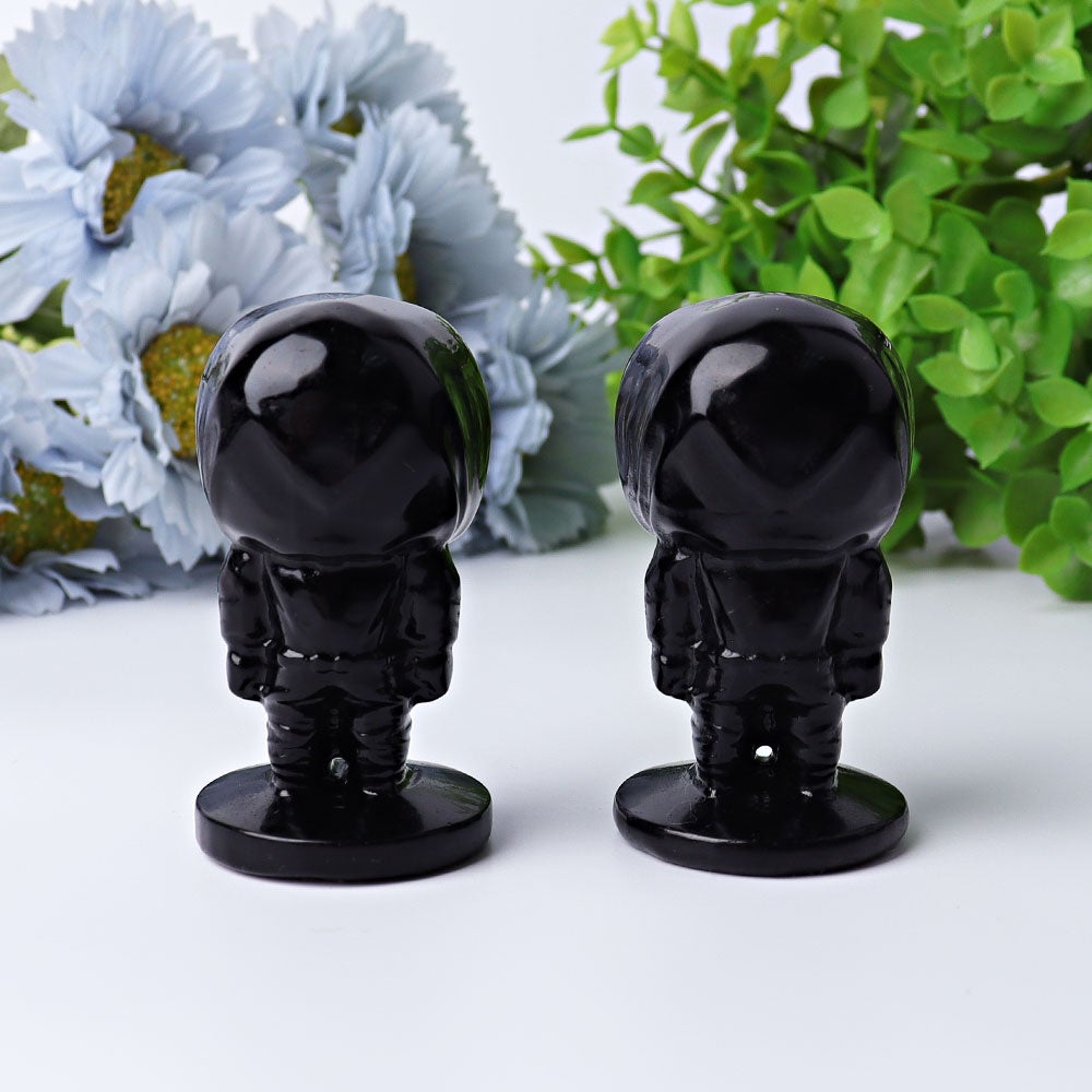 2.5" Black Obsidian Squid Game Crystal Carvings Crystal wholesale suppliers