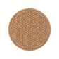 Cork Carved Pattern Coaster