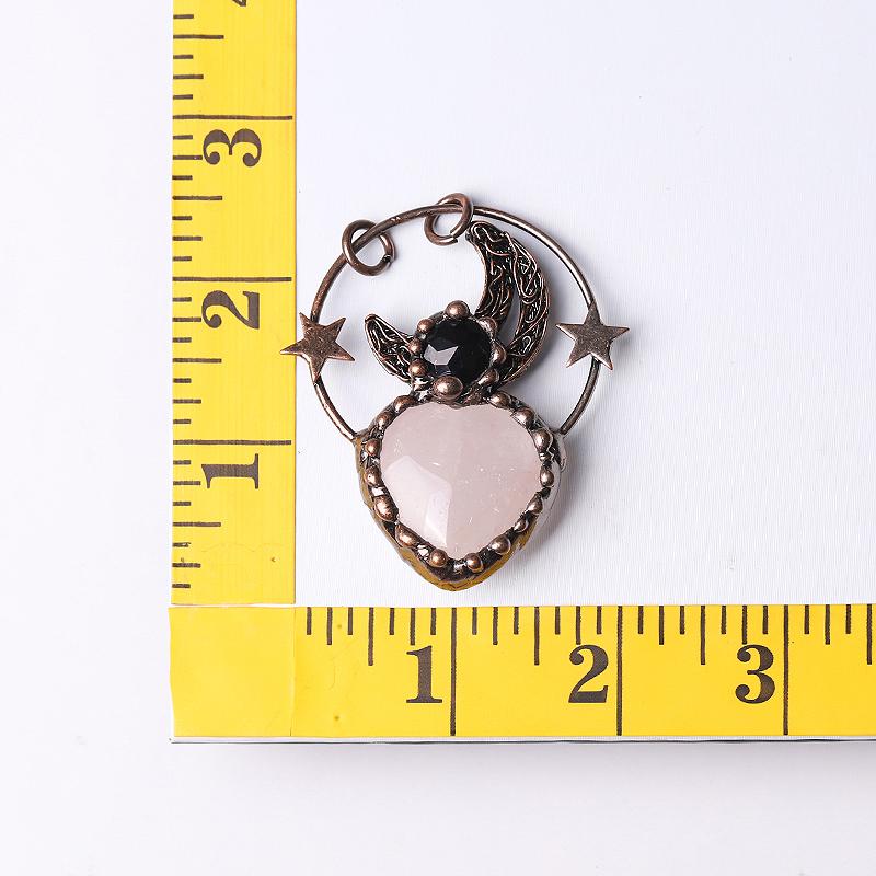 Rose Quartz Pendant for Jewelry DIY Crystal wholesale suppliers