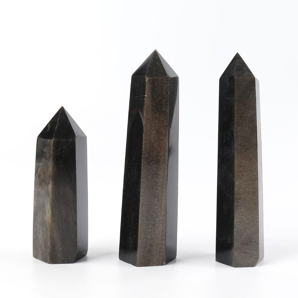 Golden Obsidian Tower Crystal wholesale suppliers