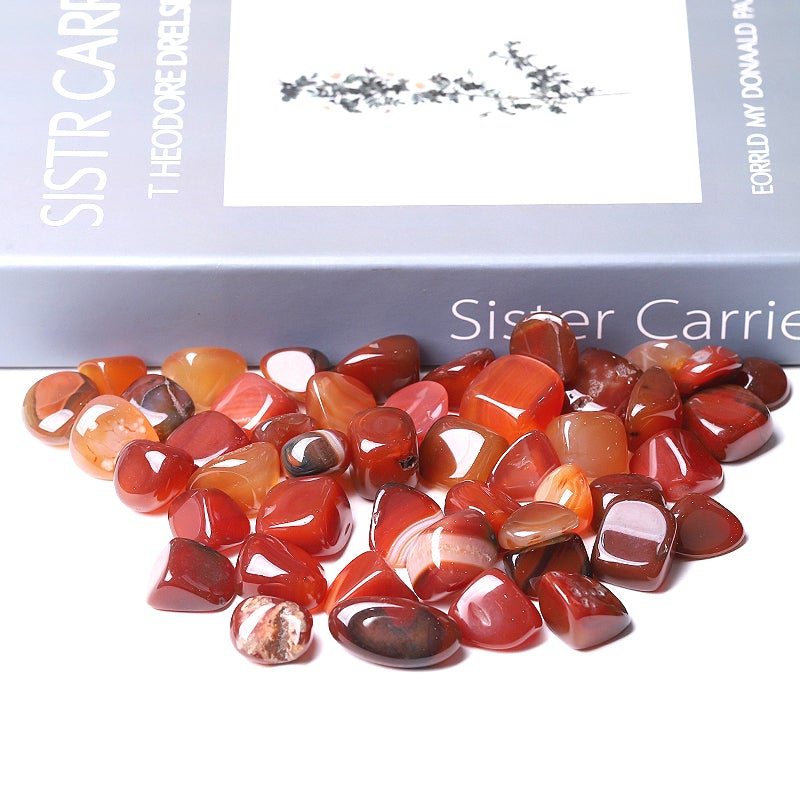 0.1kg Carnelian Crystal Tumbles Crystal wholesale suppliers