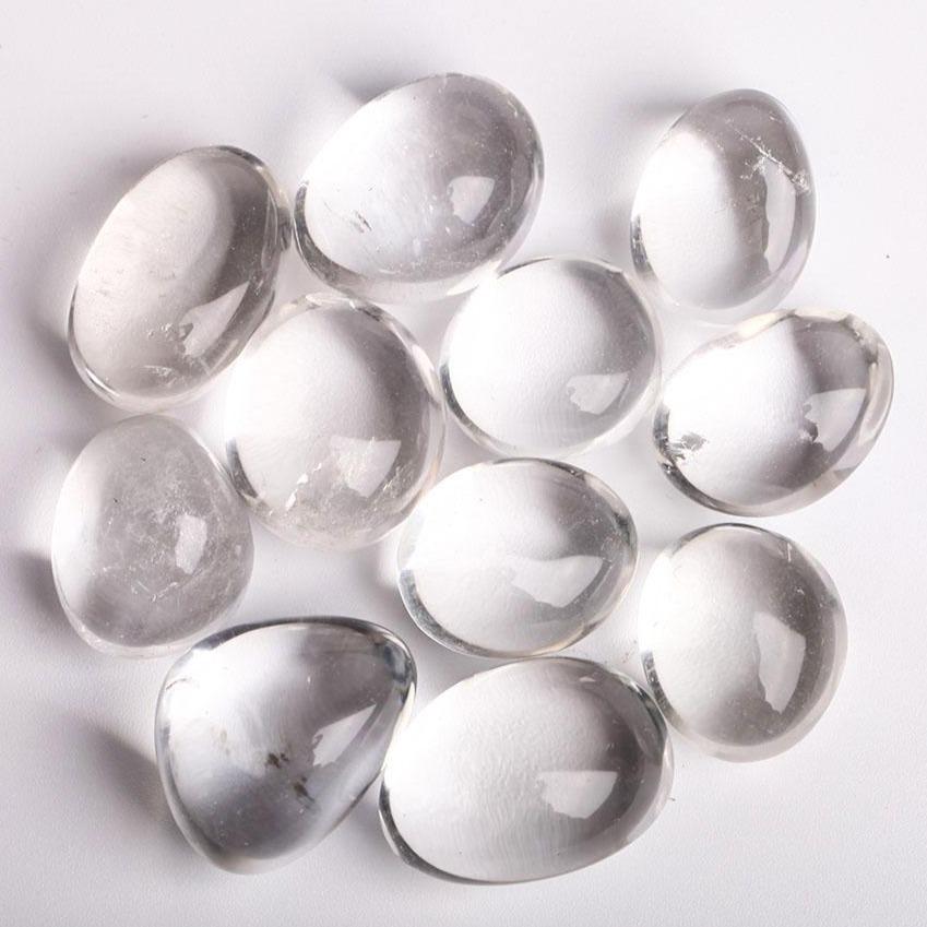 0.1kg Clear Quartz Crystal Tumbles Crystal wholesale suppliers