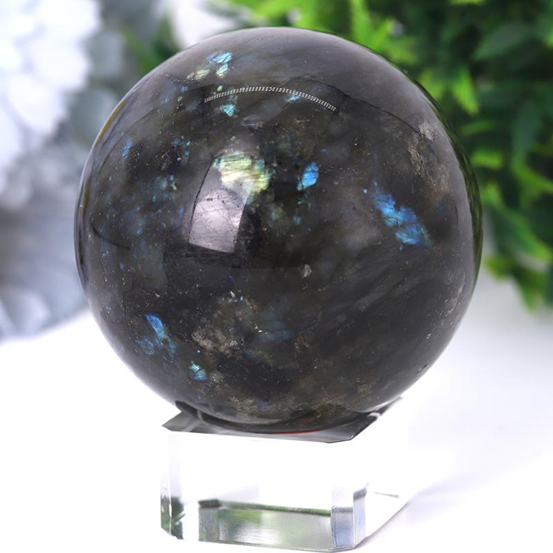 2.0"-4.0" Labradorite Sphere Crystal wholesale suppliers