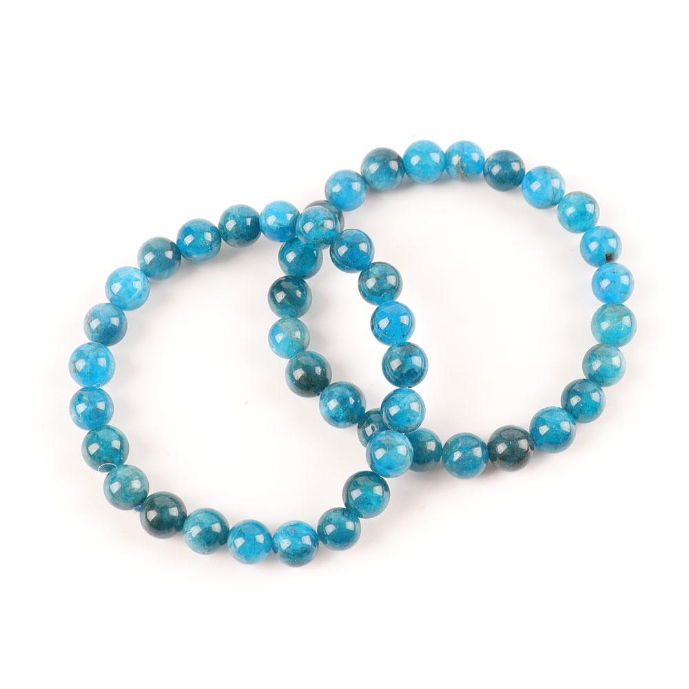 8mm Blue Apatite Bracelet Crystal wholesale suppliers