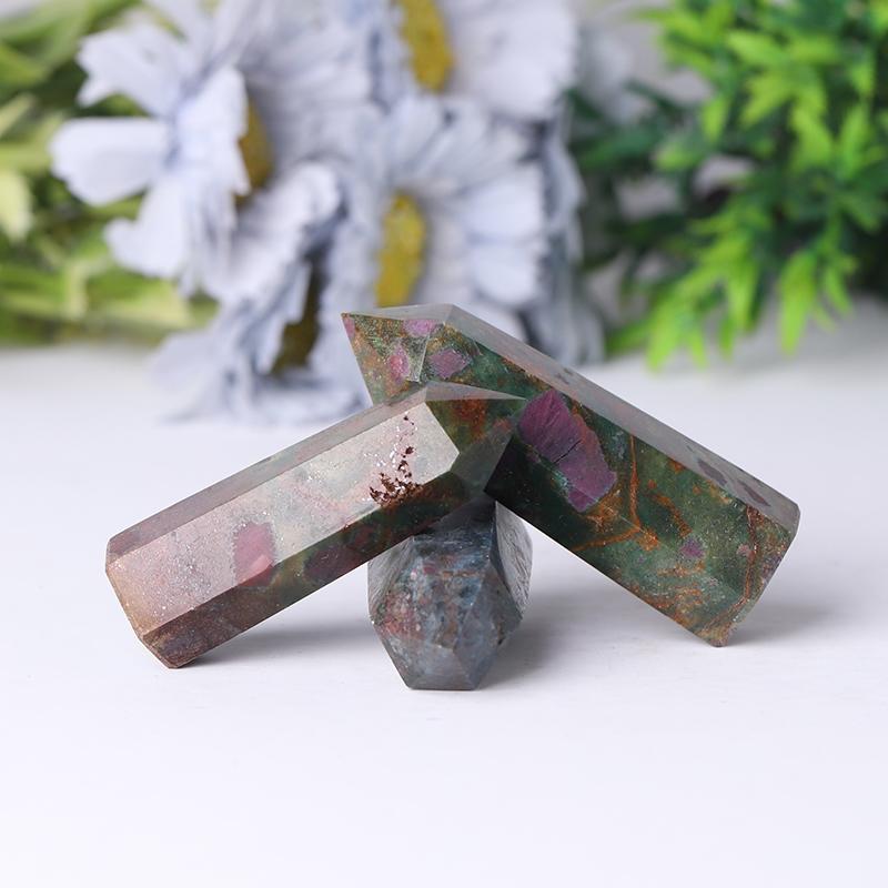 Natrual Ruby Kyanite Point Healing Tower for Collection Crystal wholesale suppliers