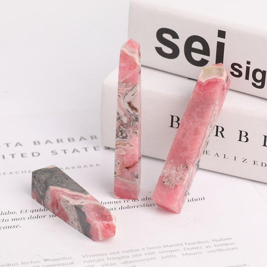 Set of 3 Rhodochrosite Points Crystal wholesale suppliers