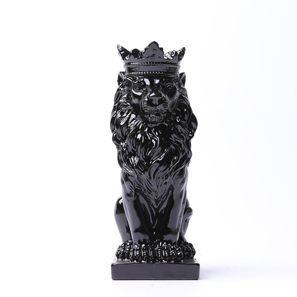 Resin Lion Statue Stand S