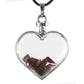 Heart Shaped Crystal Chips Infused Pendant Crystal wholesale suppliers