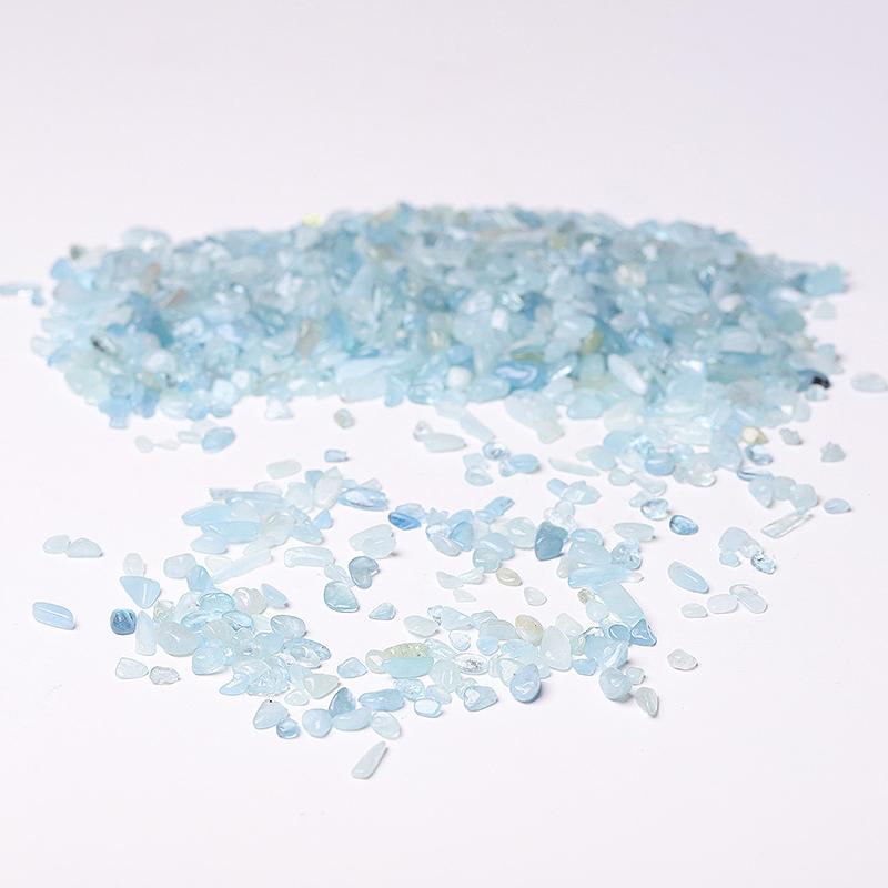 0.1kg 7-9mm Wholesale High Quality Aquamarine Chips Crystal wholesale suppliers