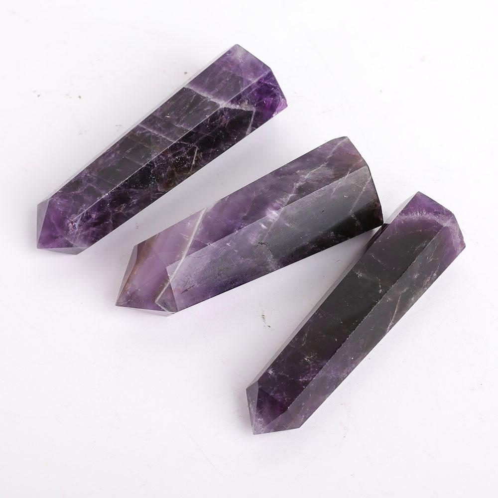 Set of 3 Amethyst Points Crystal wholesale suppliers