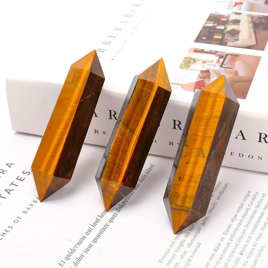 Set of 3 Tiger Eye DT Points Crystal wholesale suppliers