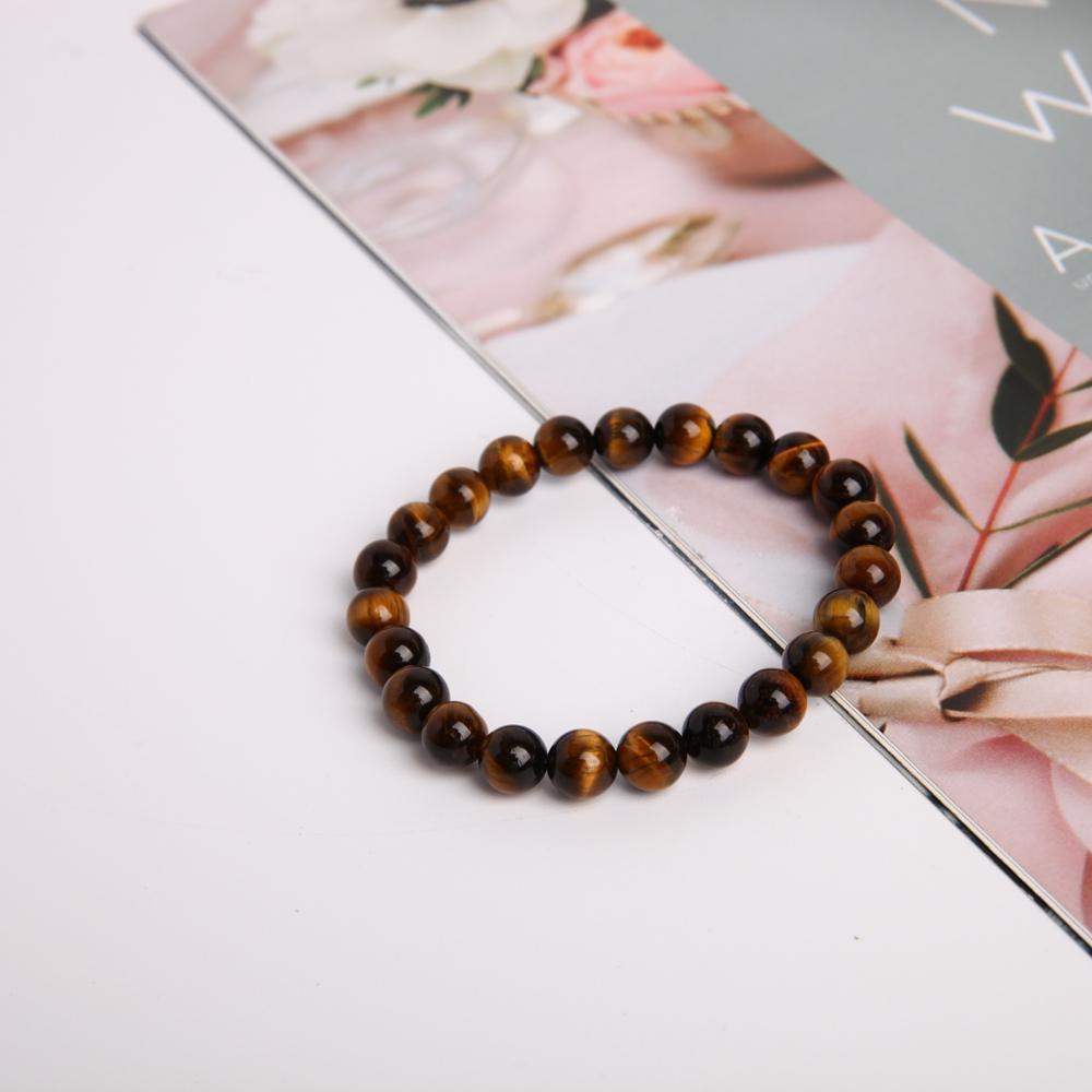 8mm Tiger Eye Crystal Bracelet Crystal wholesale suppliers