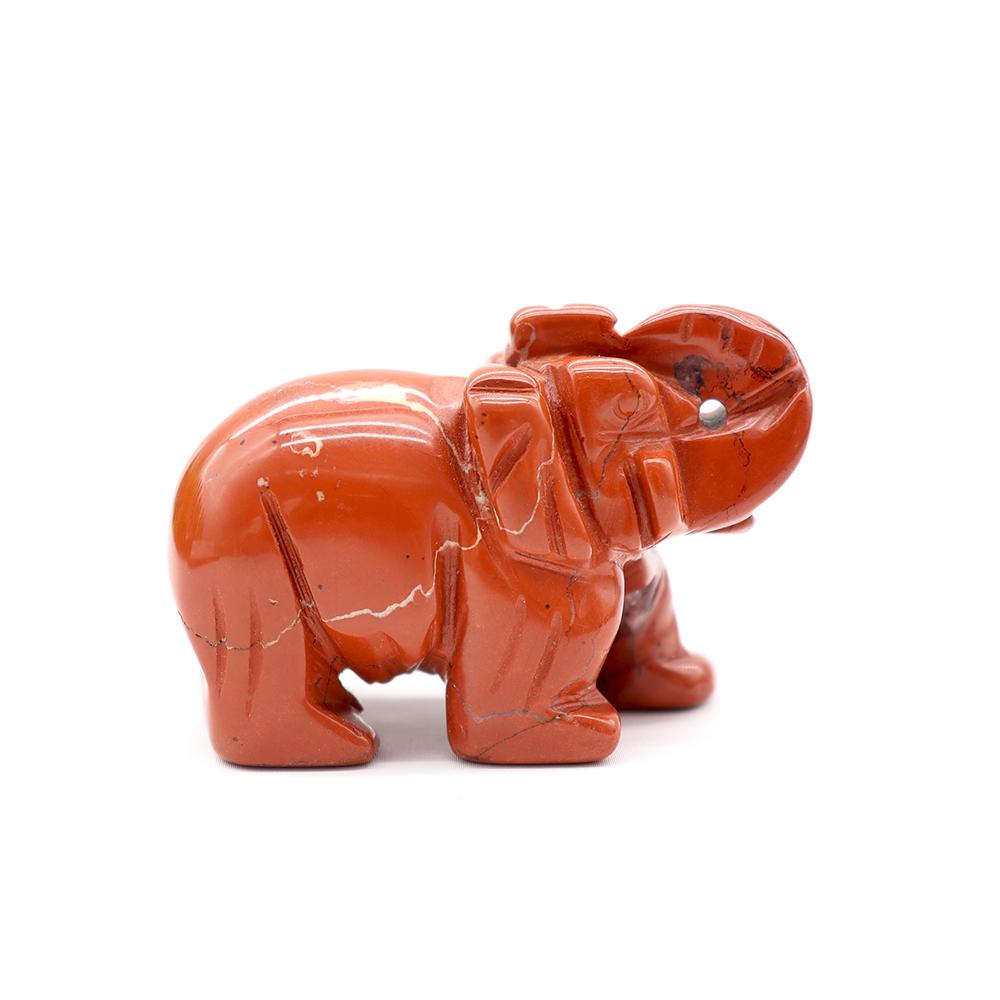 Carved Healing Crystals Gemstones Elephant Statue Figurine Crystal wholesale suppliers